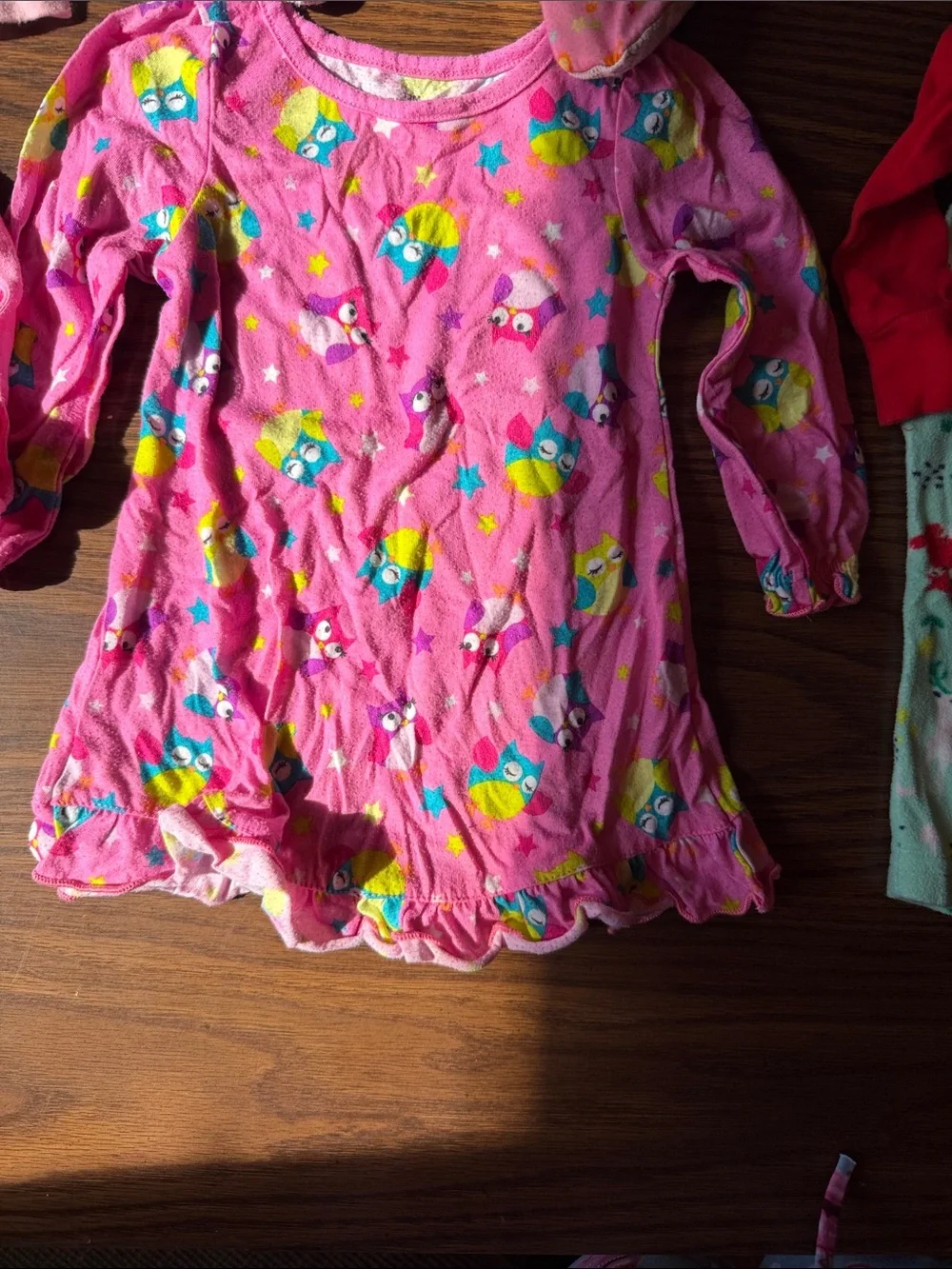 Pink Girls' baby 13m Pajama bundle